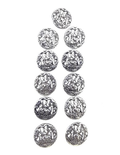 Lot 4 - Three sets of early 20th century buttons