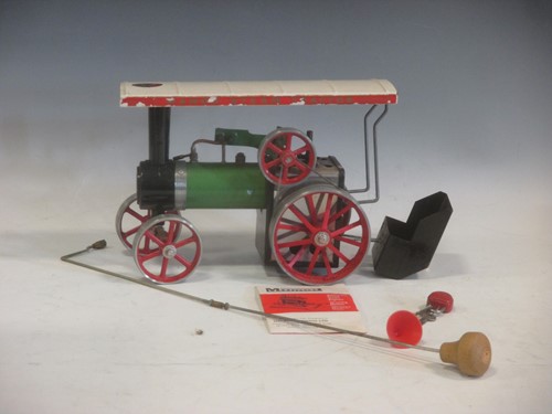 Lot 110 - Model Mamod live steam traction engine