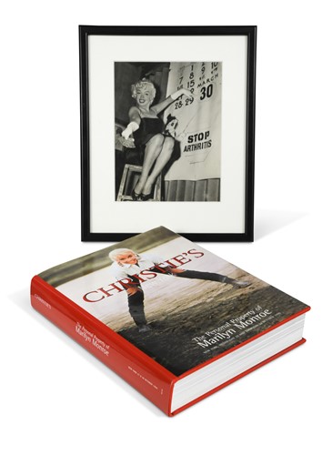 Lot 187 - Marilyn Monroe, a silver gelatin photograph, 1956