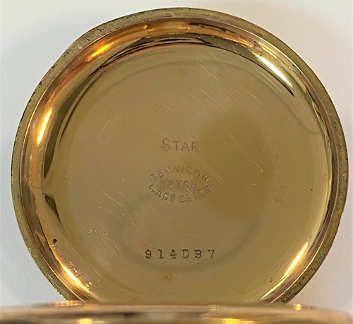 Lot 292 - Rolex - A gold-plated half hunter pocket watch