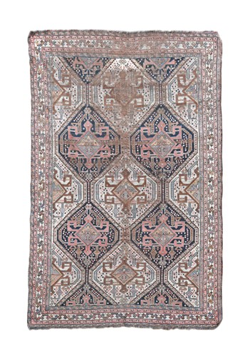 Lot 539 - A Qashqai rug, circa 1880