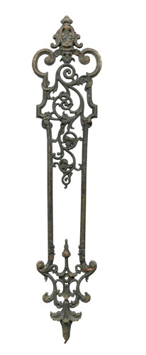 Lot 637 - A large quantity of cast iron panels, 19th century