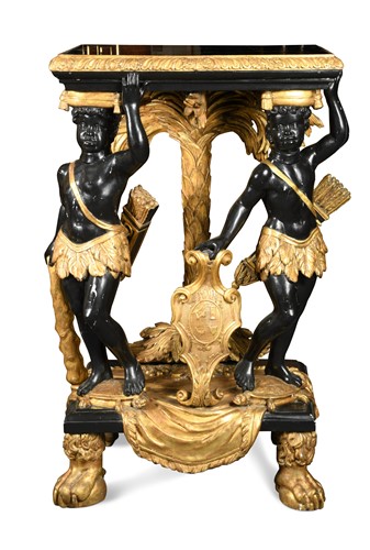 Lot 568 - A Venetian side table, early 20th century