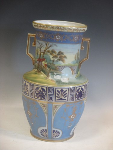Lot 46 - A large antique pre 1921 Japanese Nippon IE&Co...