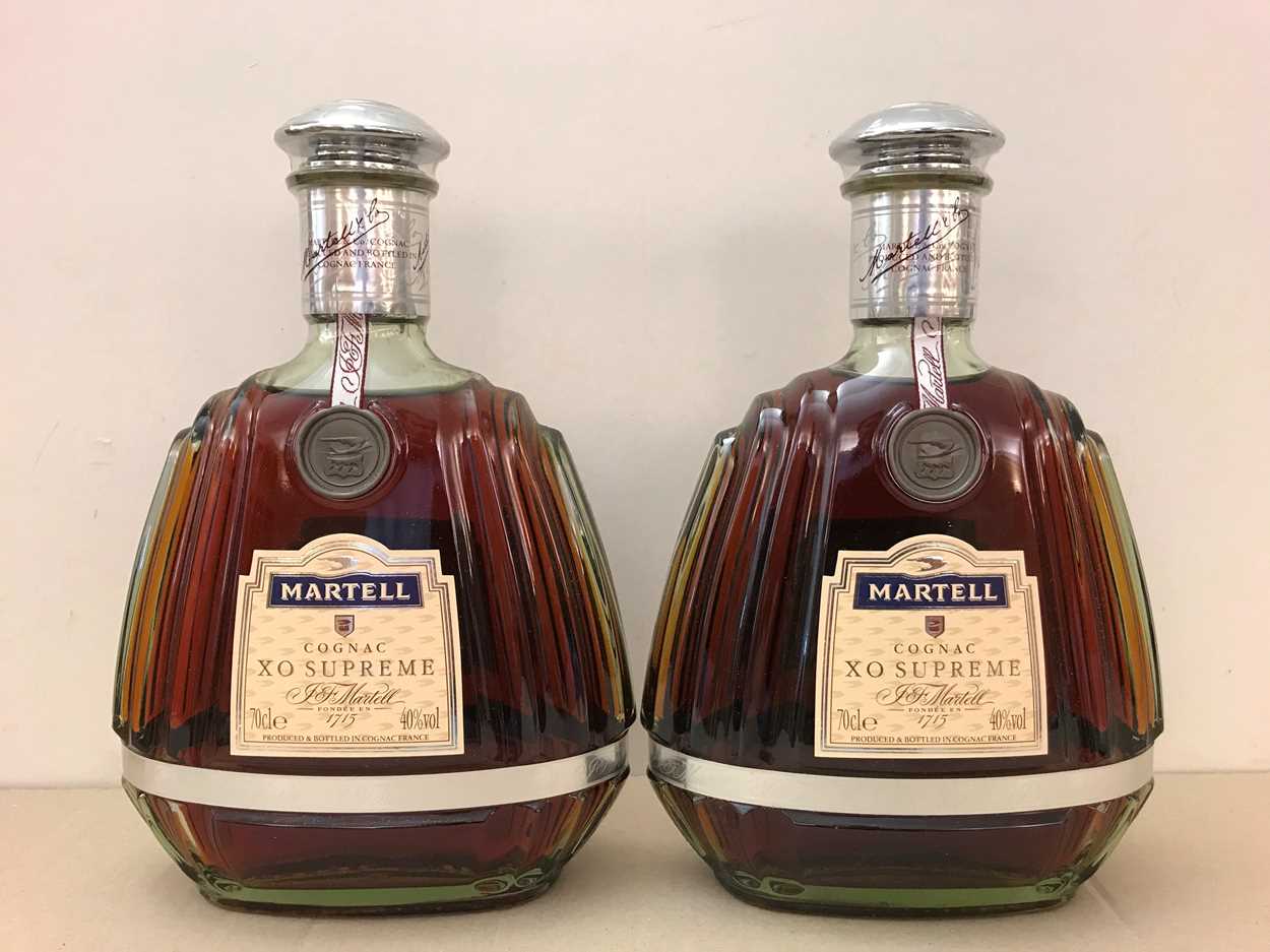 Lot 1281 - Martell XO Supreme cognac, 70cl, 40%, 2 bottles