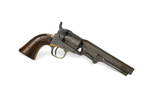 Lot 617 - A Colt model 1849 pocket percussion 6-shot revolver