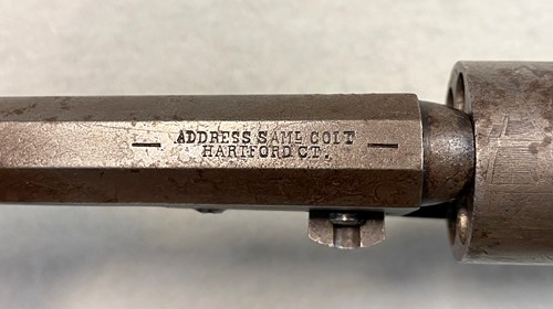 Lot 617 - A Colt model 1849 pocket percussion 6-shot revolver