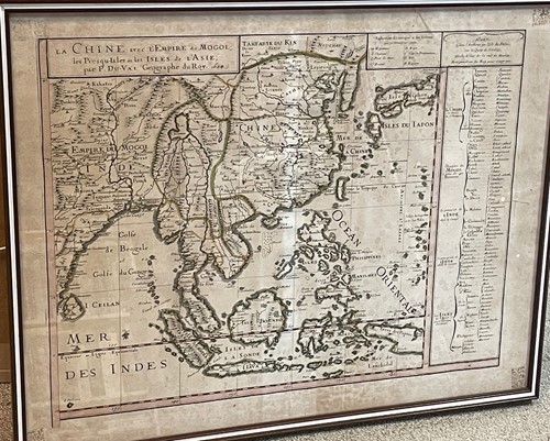 Lot 55 - Pierre Duval, La Chine avec L'Empire du Mogol,...