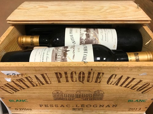 Lot 286 - Chateau Picque Caillou blanc, Pessac Leognan 2010 and 2013