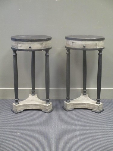 Lot 530 - A pair of late 20th century black and grey...