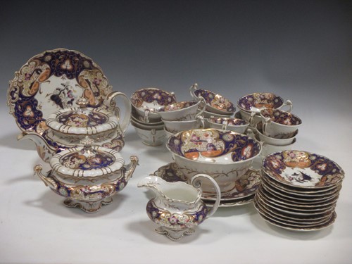Lot 53 - Attributed to Derby, a foliate and gilt...