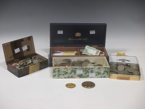 Lot 149 - A large collection of pre-decimal coinage,...