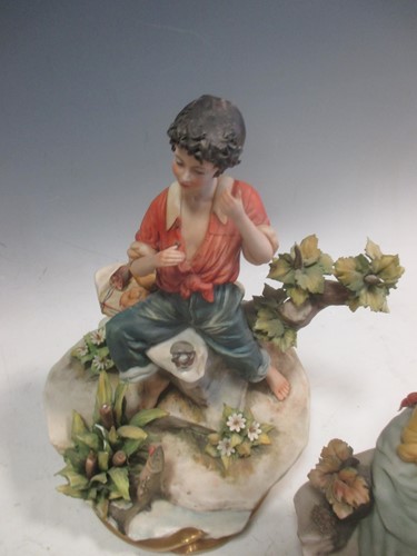 Lot 74 - A collection of Goebel birds and Capodimonte...