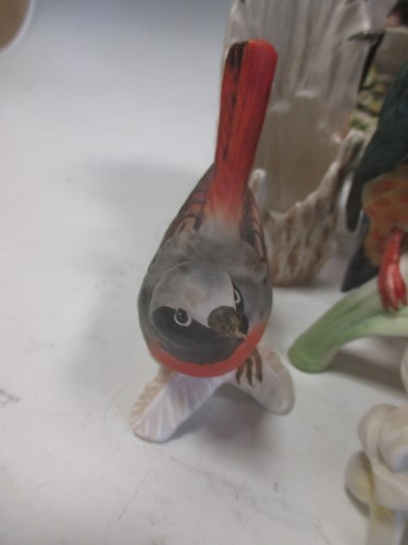 Lot 74 - A collection of Goebel birds and Capodimonte...