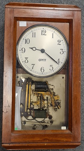 Lot 233 - Gents of Leicester chronometer, mahogany cased,...