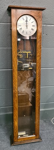 Lot 235 - Synchronome electric master clock no. C...