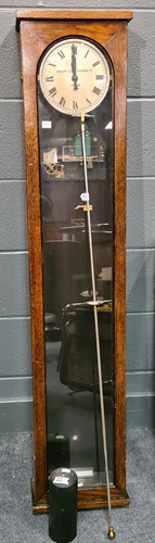 Lot 238 - English Clock Systems master clock, double...