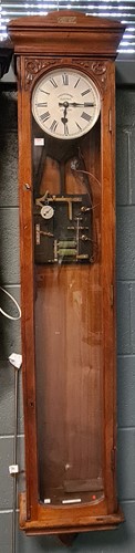 Lot 244 - A Sychronome electric master clock, serial no....