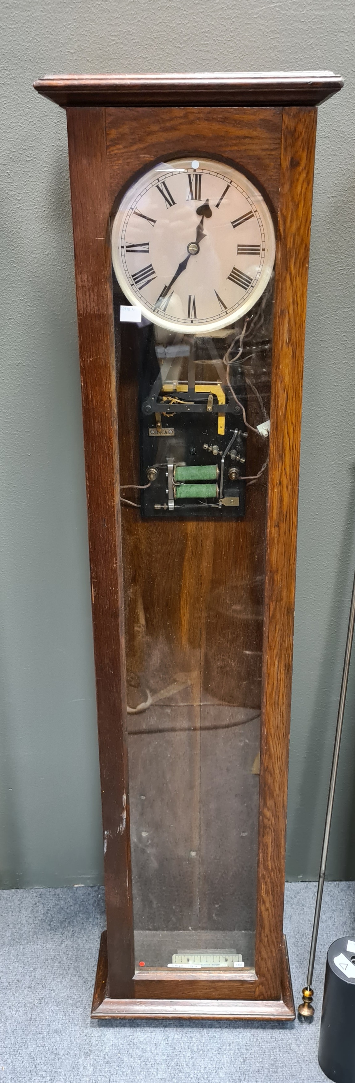 Lot 269 - Synchronome electric master clock with
