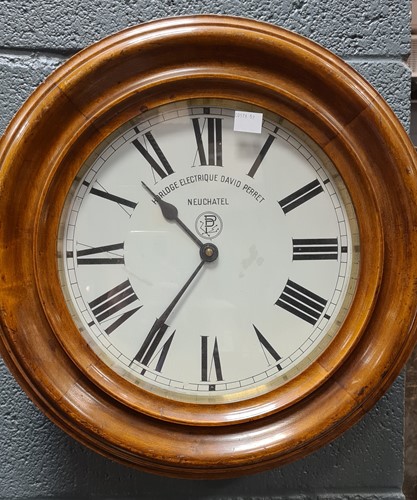 Lot 287 - Two David Perret Neuchatel circular electric...
