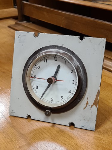 Lot 331 - Two seconds indicating inset panel clocks by...