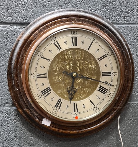 Lot 332 - Three Sychronome slave clocks: Tompion style...