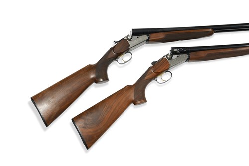 Lot 903 - Fabarm, a composed pair of 12 bore boxlock ejector guns, Nos. 807440 and 807845