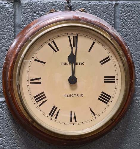 Lot 345 - Two Gents of Leicester electric clocks:...