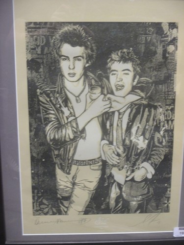 Lot 192 - Shepard Fairey, Sid - Superman is dead,...