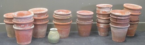 Lot 716 - A quantity of mid 20th century terracotta...