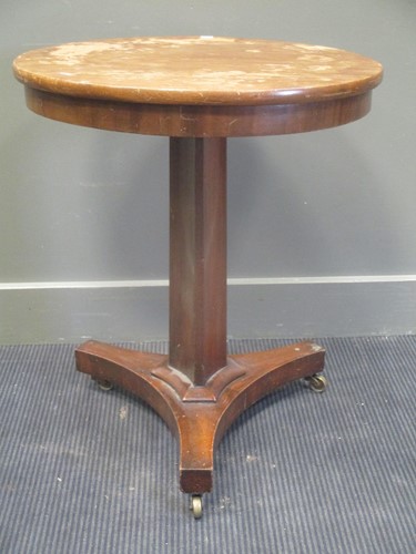 Lot 618 - A Victorian mahogany occasional table on...