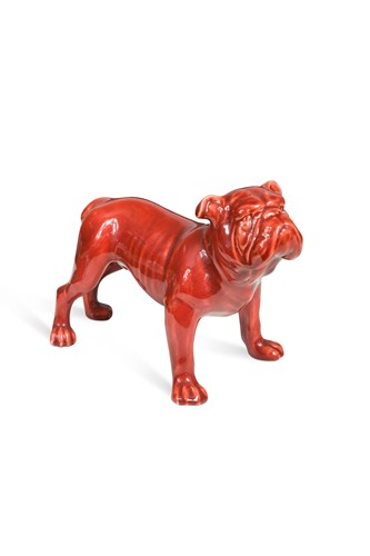 Lot 72 - A Minton model of a Bulldog