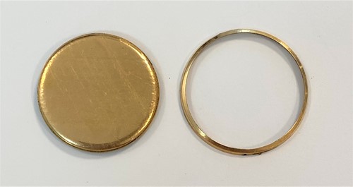 Lot 277 - Omega - A gentleman's Swiss 18ct gold wristwatch and a 'gold capped' 'Seamaster' wristwatch