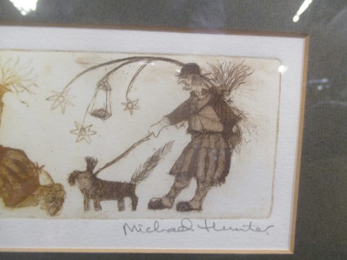 Lot 500 - Three modern framed botanical prints after...
