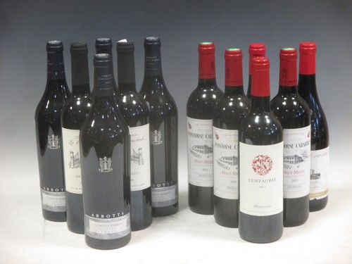 Lot 208 - A collection of French wine to include Abbotts...