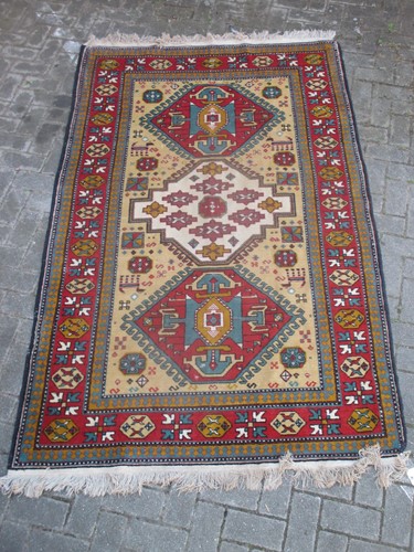 Lot 603 - An Armenian Shivran rug, 235 x 136cm
