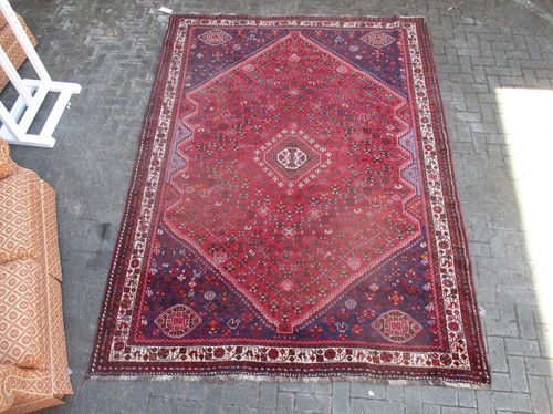 Lot 730 - A Qashqai carpet, 307 x 208cm
