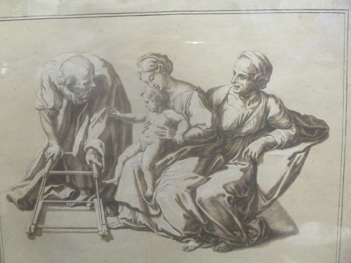 Lot 316 - A Elisha Kirkall 18th century mezzotint and...