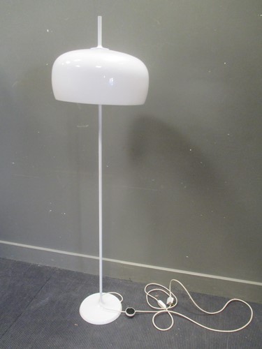 Lot 695 - A late 20th century white plastic standard...