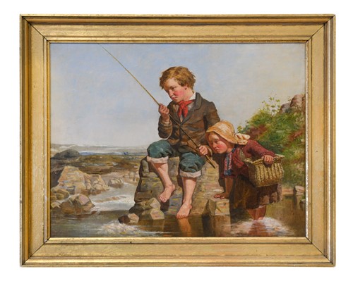 Lot 113 - Attributed to William Ewart Lockhart,  RSA, ARWS, RSW, RE (Scottish, 1846–1900)