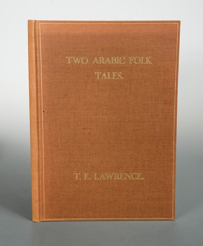 Lot 323 - CORVINUS PRESS. LAWRENCE (T E) Two Arabic Folk...