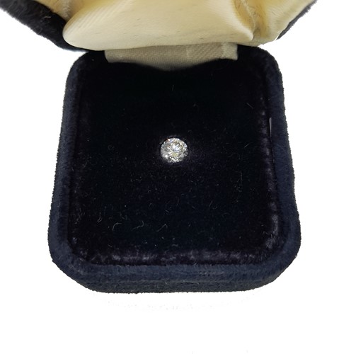 Lot 263 - A loose diamond