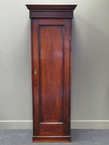 Lot 496 - A panelled hall cupboard, circa 1880, 199 x 68...