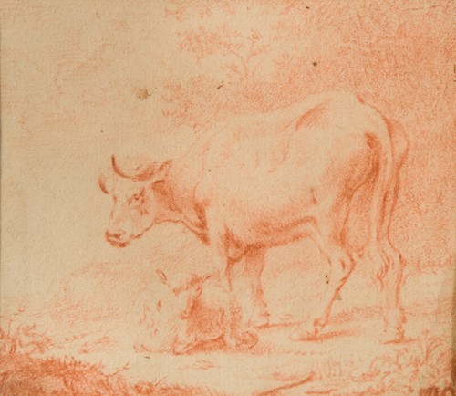 Lot 136 - Follower of Adriaen van de Velde (Dutch, 1636-1672)
