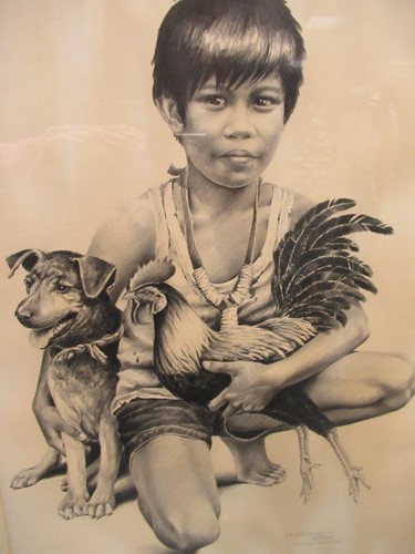 Lot 274 - Filipino School, G. Bennett, boy portrait with...