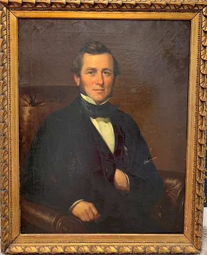 Lot 216 - English School, late 19th Century, Portrait of...