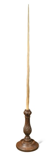 Lot 336 - A Narwhal (Monodon Monoceros) tusk, 19th century