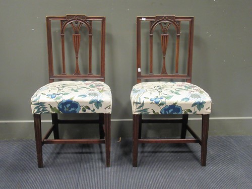 Lot 501 - A nest of three walnut tables, together with a...