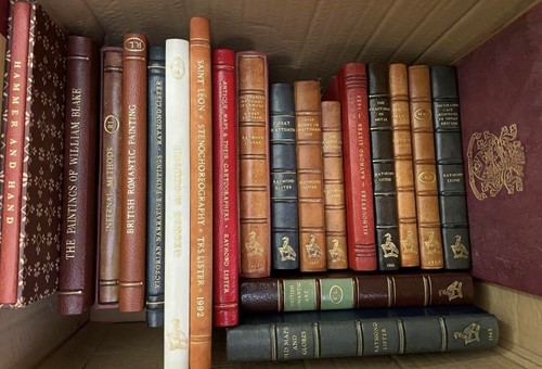 Lot 406 - LISTER (Raymond) Collection of the author's...