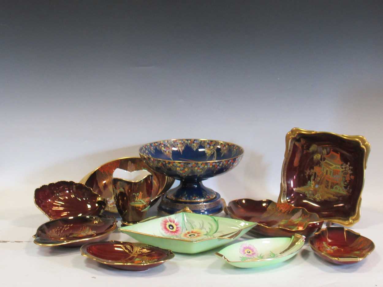 Lot 57 - Carlton Ware Rouge Royale and other gilt...